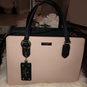 Kate spade bag and mirror key chain